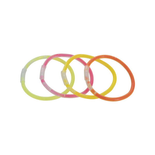 Fluoreszierende Armbänder (100 Stück)