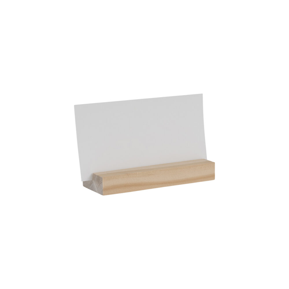 Porte cartes bois (lot de 5)