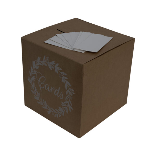 Hochzeitsurne aus Kraftpapier